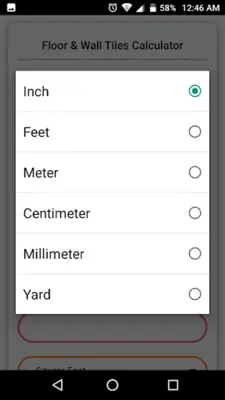 Floor & Wall Tiles Calculator android App screenshot 10